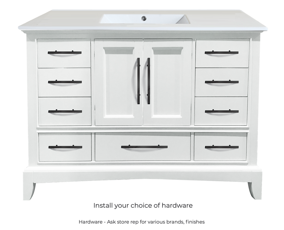 Miniature : Harmony 48" Vanity - White