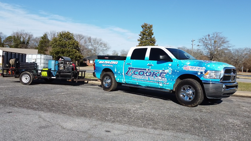 Professional Pressure Washing Spartanburg, SC Cooke Pressure Washing