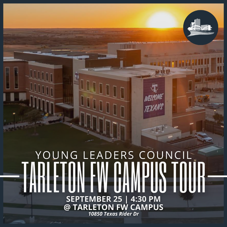 YLC Tour and Happy Hour at Tarleton Fort Worth Campus - September 25