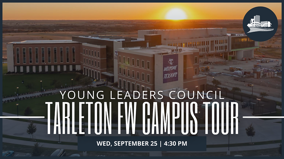 Young Leaders Council Tarleton FW Campus Tour