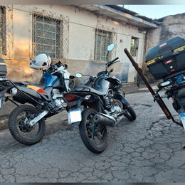 Preso com moto clonada