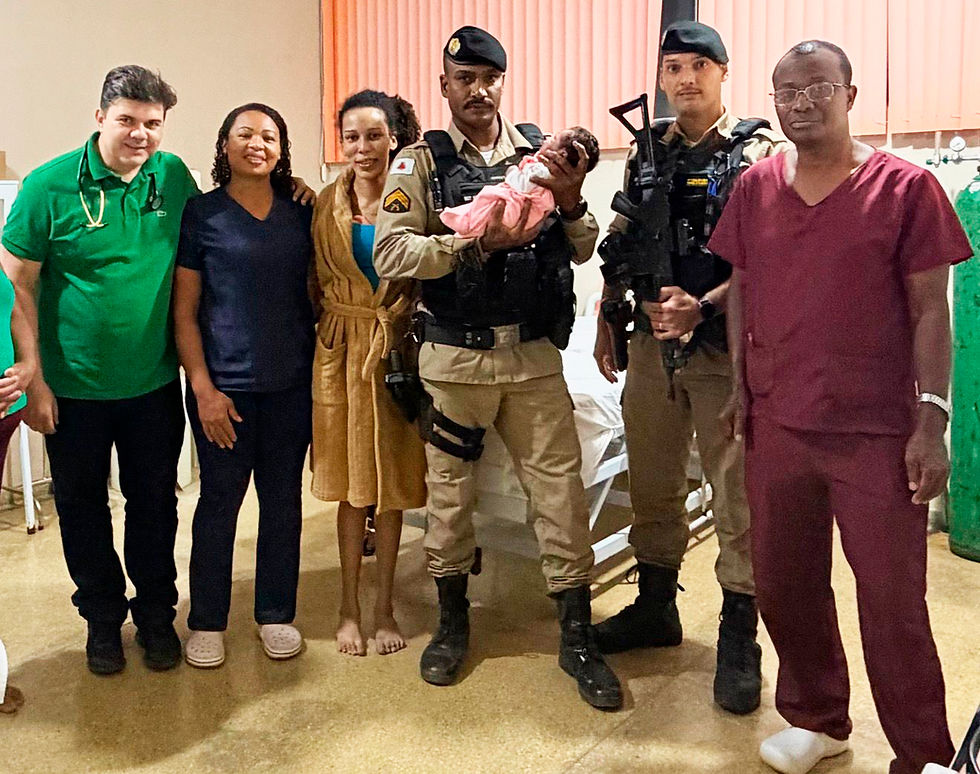 Mais uma emocionante ação de policiais militares!