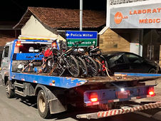 Polícia apreende bicicletas