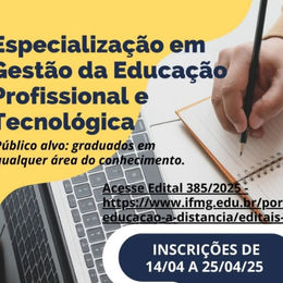 Especialização em Gestão na Educação