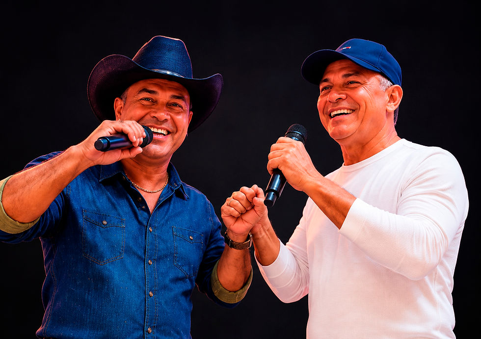 Nilton e Rafael serão as atrações de sábado!