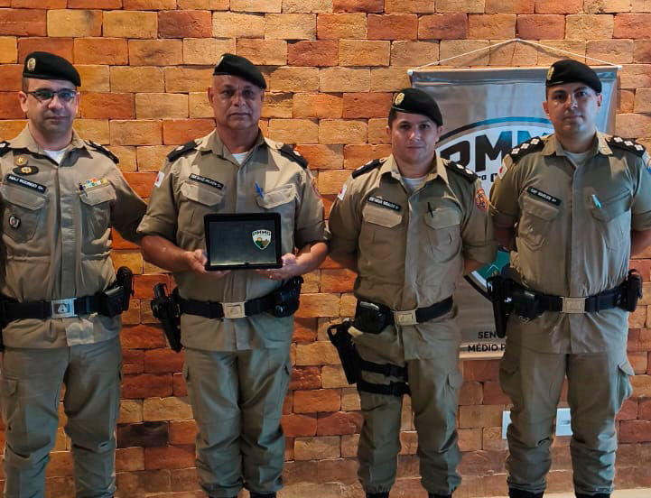 Major Rodrigo presidiu a solenidade de Transmissão e Assunção em Rio Piracicaba!