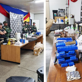 Polícia fecha laboratório de drogas