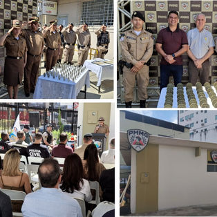 Inaugurada a base do 1º Pelotão