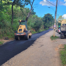 Asfalto no Cachoeirinha