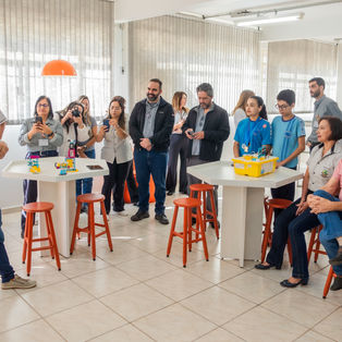 EMIP ganha laboratório de robótica e tecnologia