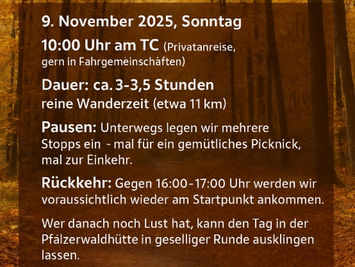 🌲 Wanderevent in der Pfalz – Gemeinsam unterwegs!