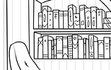 Three Tomes Library Layout