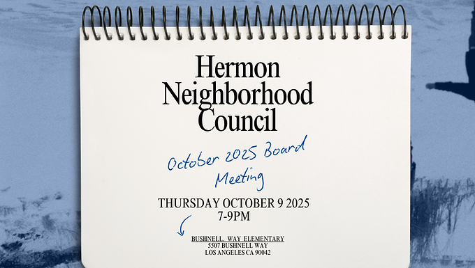 October 2025 Hermon Neighborhood Council Board Meeting