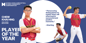 NSG 2024: C Div Player of The Year (Boys) - Chew Khai Hng (HCI)