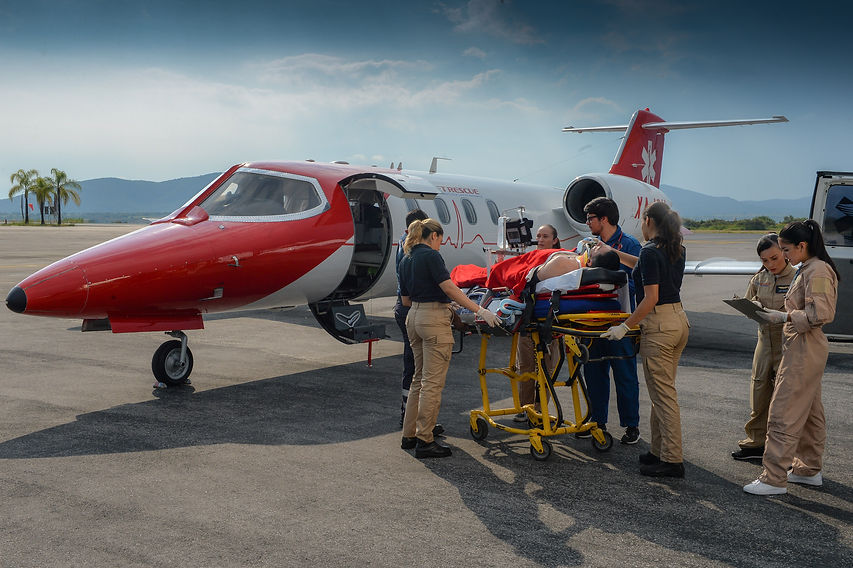 Ambulancia aérea en México | Ambulancias Jet Rescue