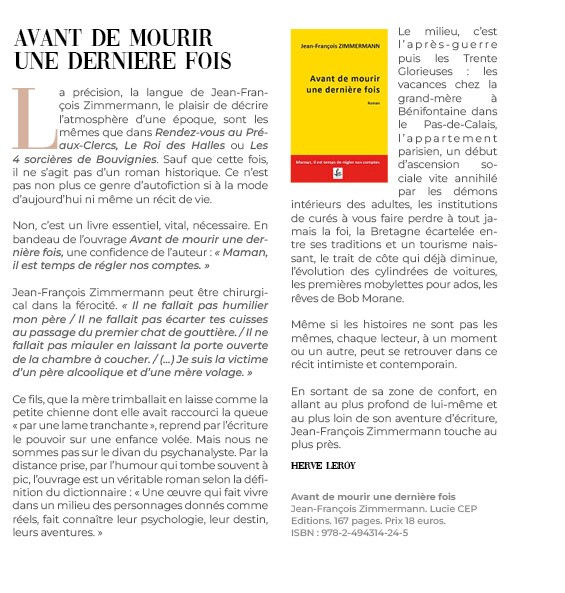 Miniature : Avant de mourir une dernière fois