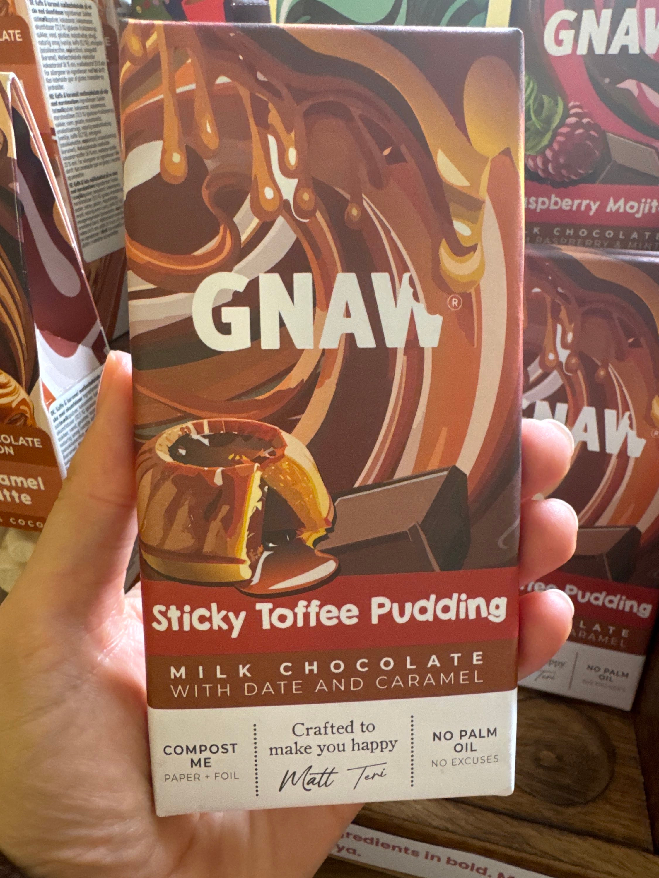 Gnaw Christmas chocolate £3/£3.50