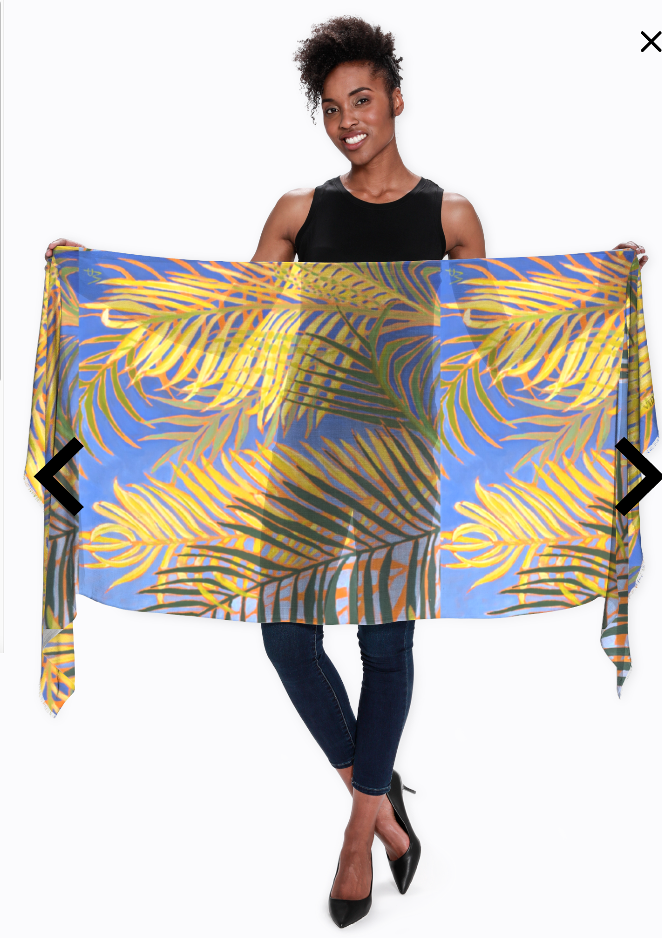 Floating Palm Modal Scarf