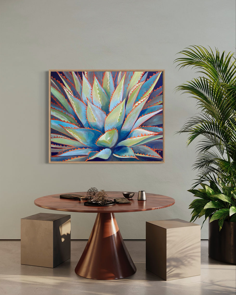 Thumbnail: Orange Spiked Agave