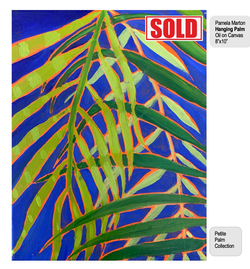 Hanging Palm -  SOLD
