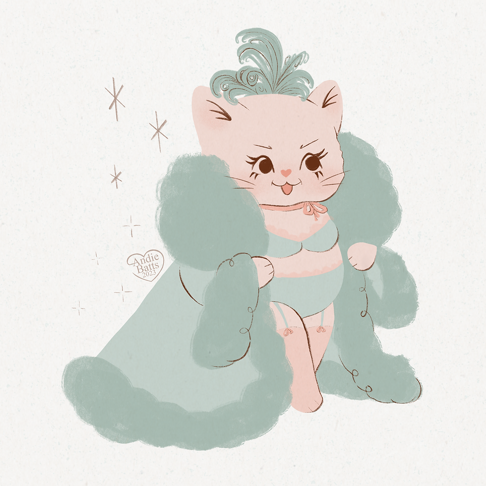 Burlesque Claire Cat