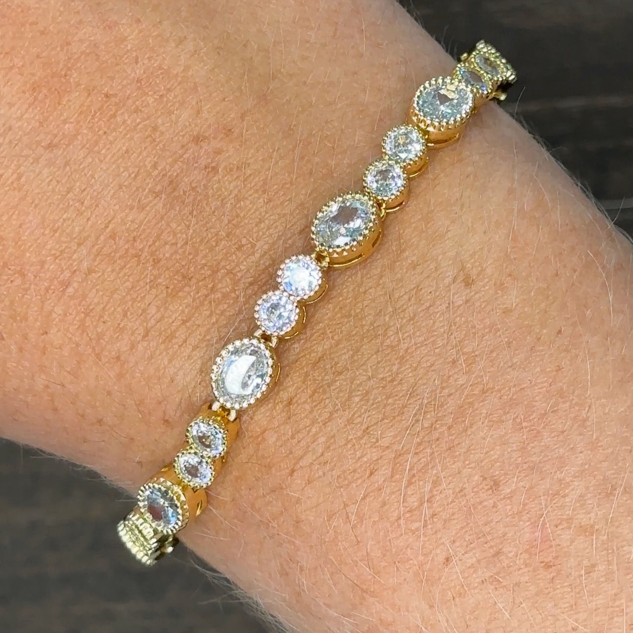Bigger Than Most CZ Tennis Bracelet
