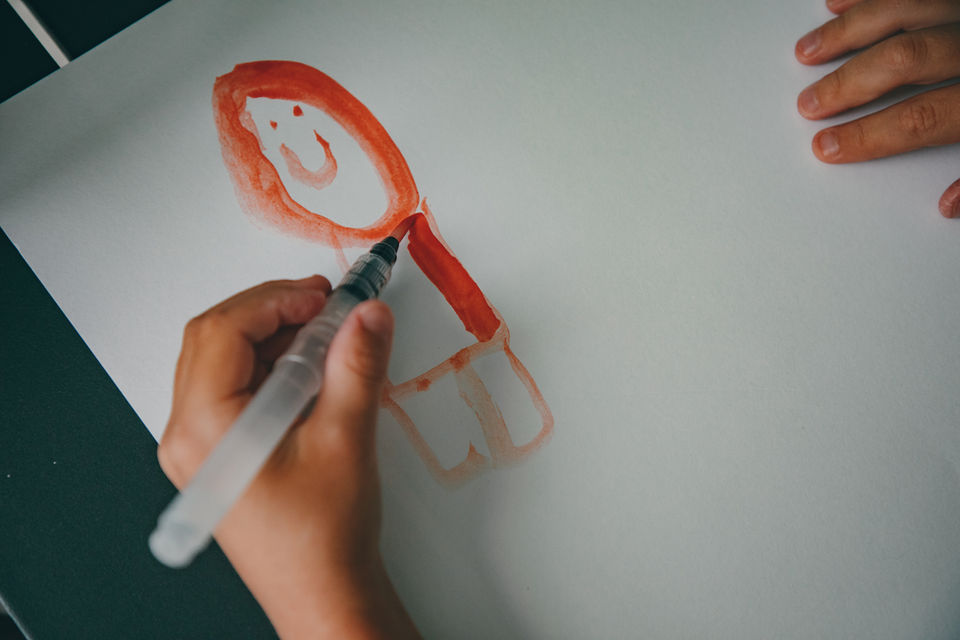 Kids art therapy - Blooming Bees Psychology, Adelaide