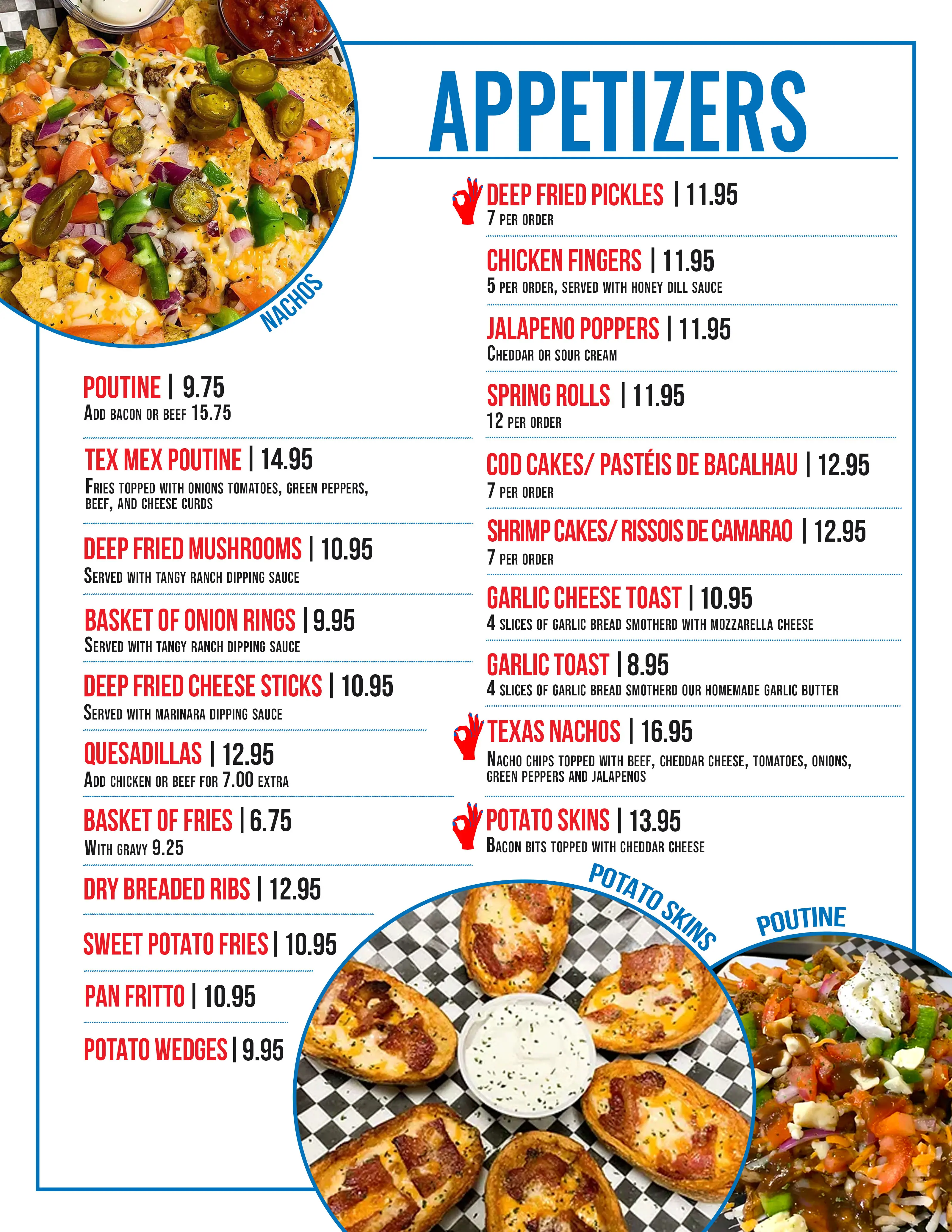 Menu Classics Billiards