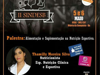 Palestra 01- Alimentação e Suplementação na Nutrição Esportiva