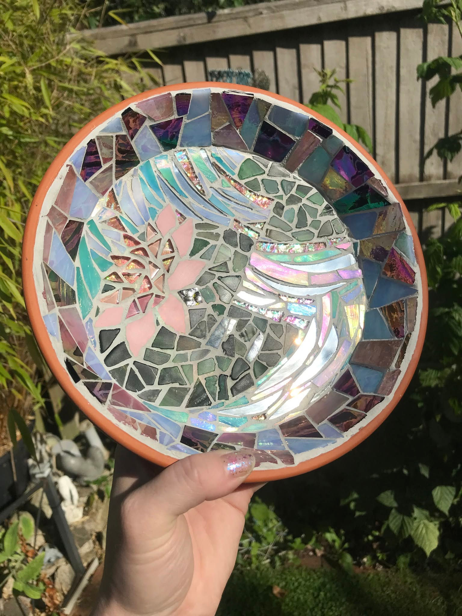22nd August Mosaic Bird Bath One-Day Workshop