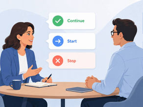 How to Give Employee Feedback: A Simple Framework for Managers