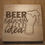 Thumbnail: BEER Laser Engraved Coasters