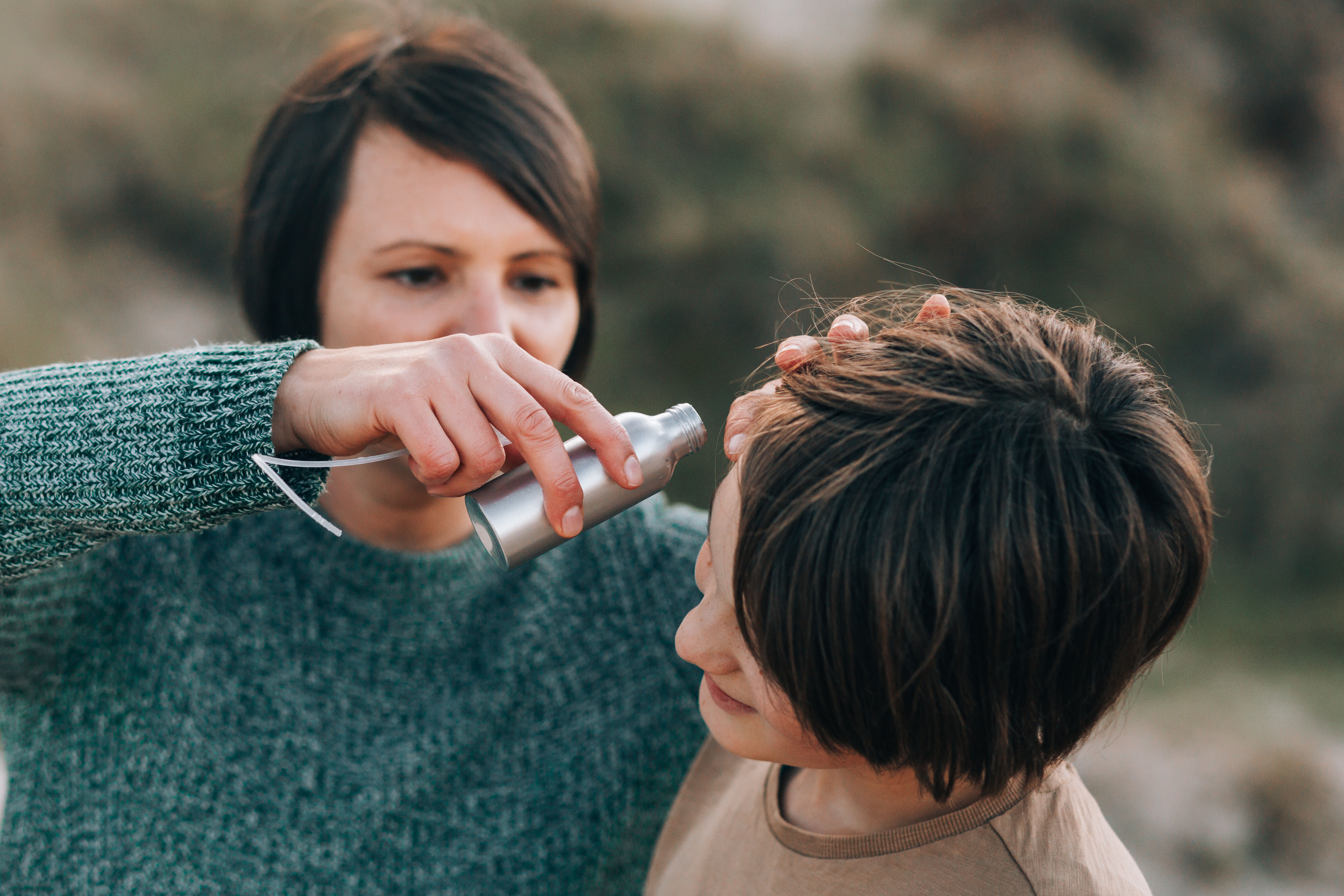 100ml Aluminium Spray Bottle - Cooling Cleansing Support