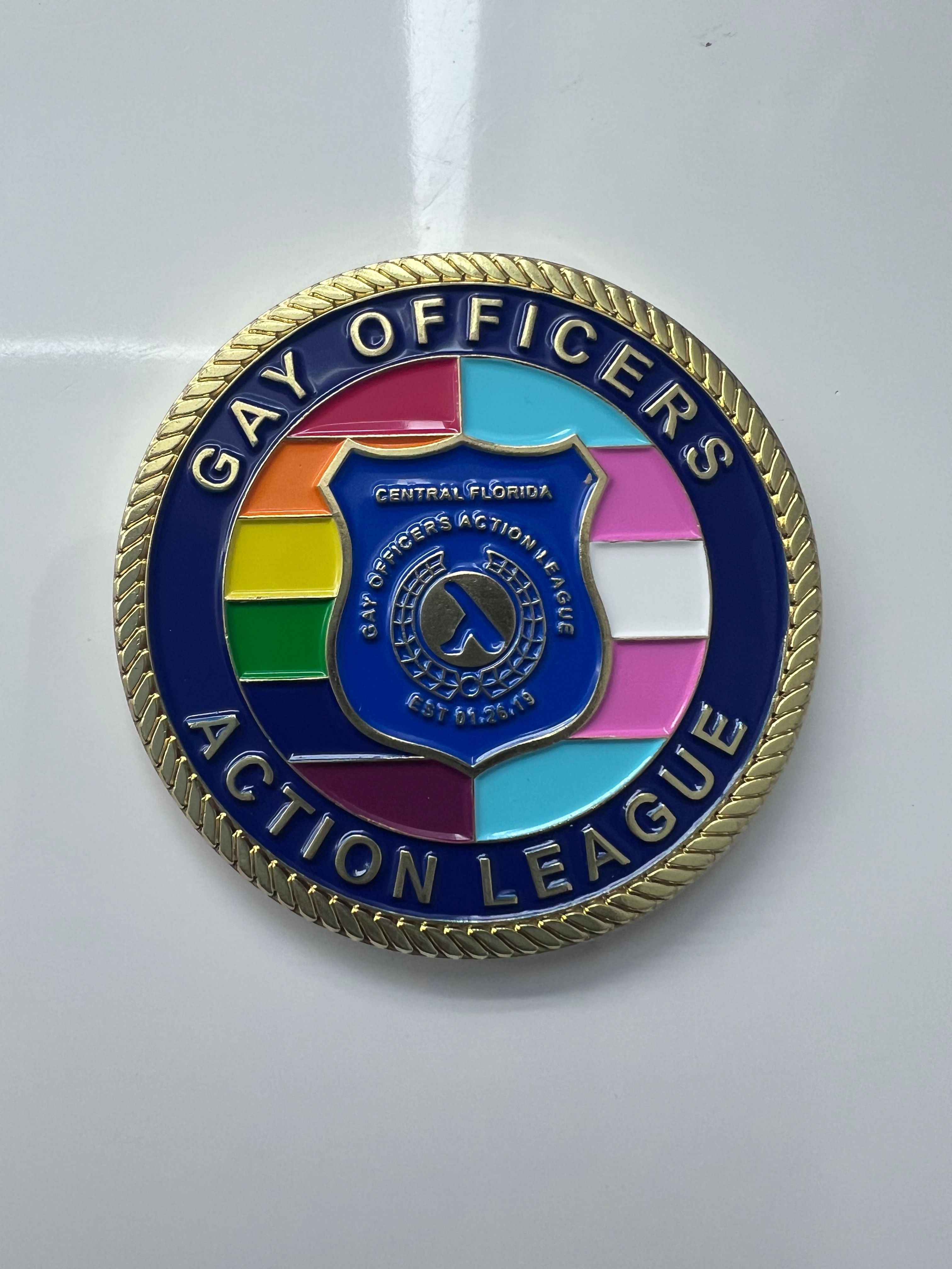 Gay Officers Action League Challenge Coin