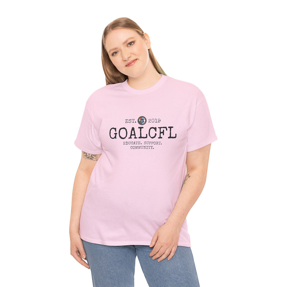 Thumbnail: Community Support Unisex Heavy Cotton Tee - GOAL CFL 2019