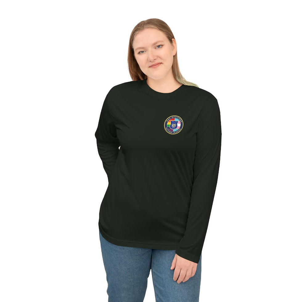 Thumbnail: Unisex Performance Long Sleeve Shirt, Athletic Wear, Comfortable Sportswear