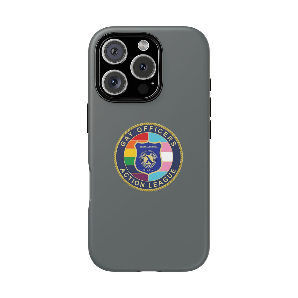 Thumbnail: Gay Officers Action League Phone Case - Tough & Stylish Protection