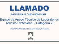 Llamado a Cobertura de Cargo NODOCENTE | Interino suplente