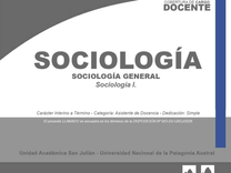 Llamado a Cobertura de Cargo Docente | Carácter: Interino a Término - Categoría: Asistente de Docencia - Dedicación: Simple - Área: Sociología - Orientación: Sociología General