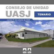 Consejo de Unidad | Temario Sexta Reunión Ordinaria 2026