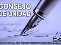 Consejo de Unidad - Temario reunión extraordinaria