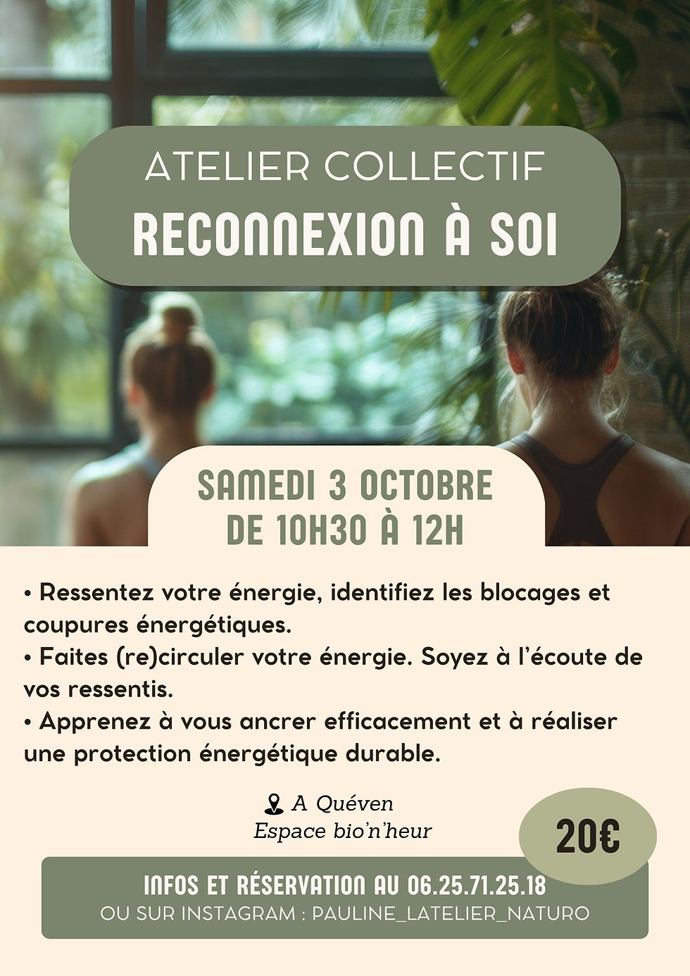Atelier collectif « Reconnexion à soi »