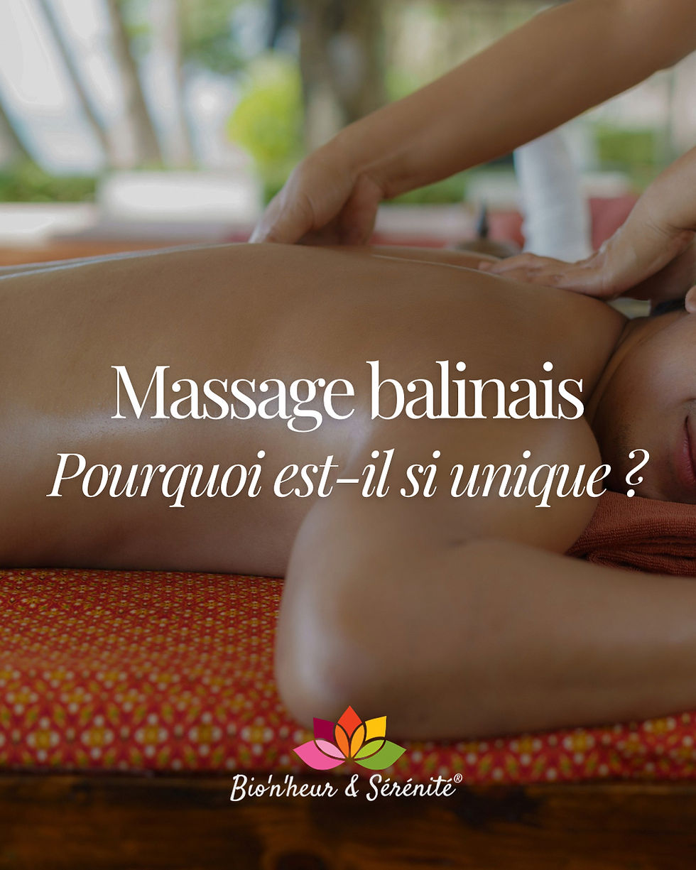 Massage balinais. Pourquoi est-il si unique ?