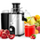 Thumbnail:  2 Speeds 400W Centrifugal Juicer Extractor with Wide Mouth