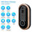Thumbnail: 1080P Smart WIFI Doorbell Intercom Video Ring Door Bell With Camera IR