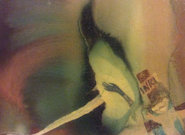 impressionistic painting of crucifixion