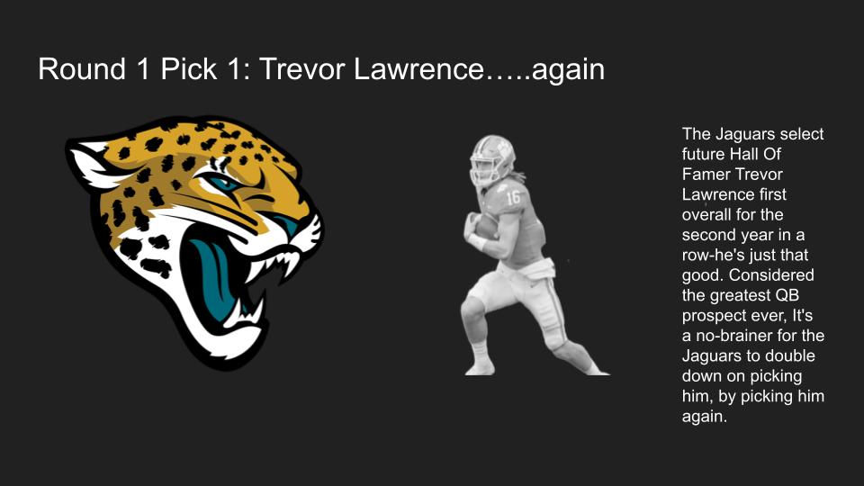 The Deflatables 2022 NFL Mock Draft Deluxe + Unlimited Edition Round 1