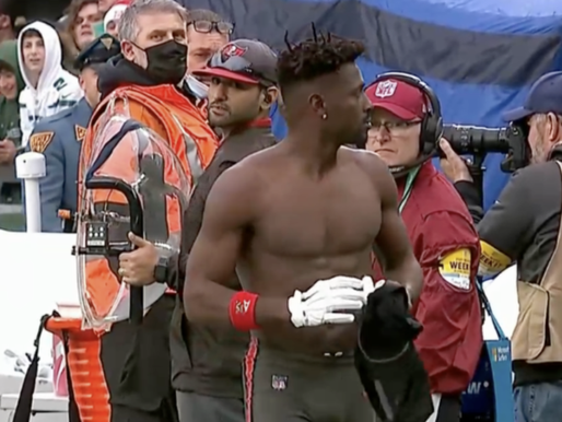 Antonio Brown Signed By Mental Asylum