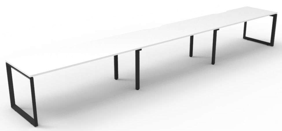 Thumbnail: Deluxe Infinity Loop 3 Person Single Bench Workstation Range