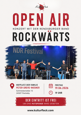 Konzert: Rockwärts - 19.6.2026, 19 Uhr